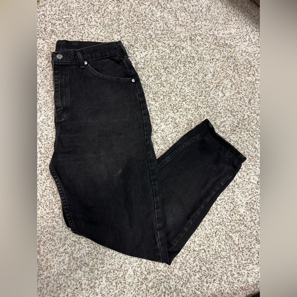 Riders by Lee Women's Black Straight Leg High Waisted Jeans